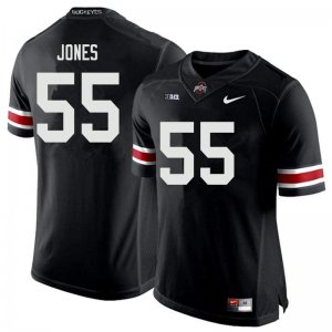 Men's Ohio State Buckeyes #55 Matthew Jones Black Nike NCAA College Football Jersey For Sale UCD4544PE